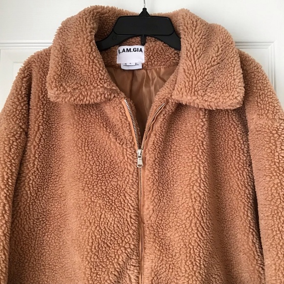 I. AM. GIA Pixie Teddy Coat - Picture 2 of 6